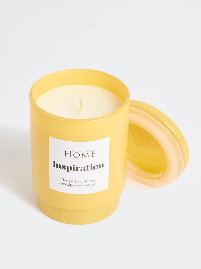 Westside Home Yellow Inspiration Jar Candle - Image 2