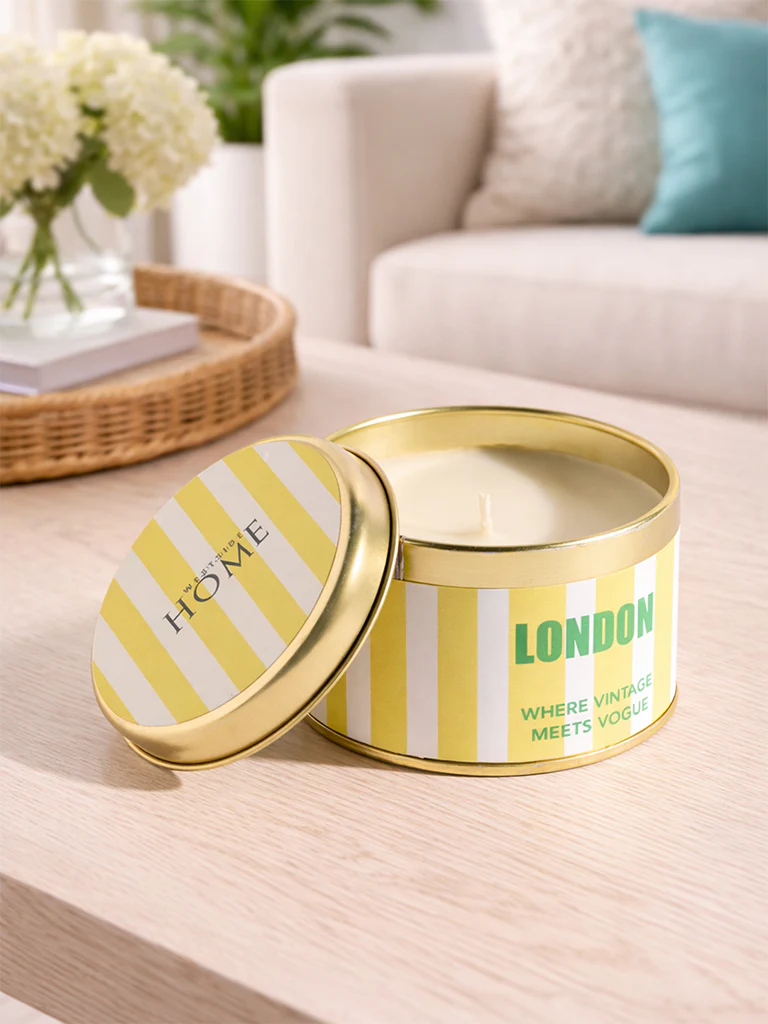 Westside Home Yellow London Fragrance Candle