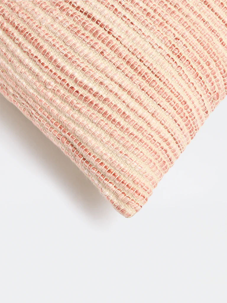 Westside Home Yellow Striped Cushion Cover - Image 2