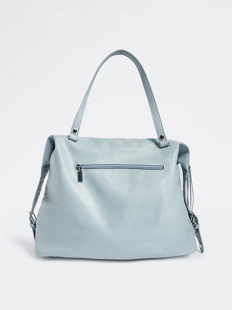 Westside Light Blue Satchel Bag - Image 2