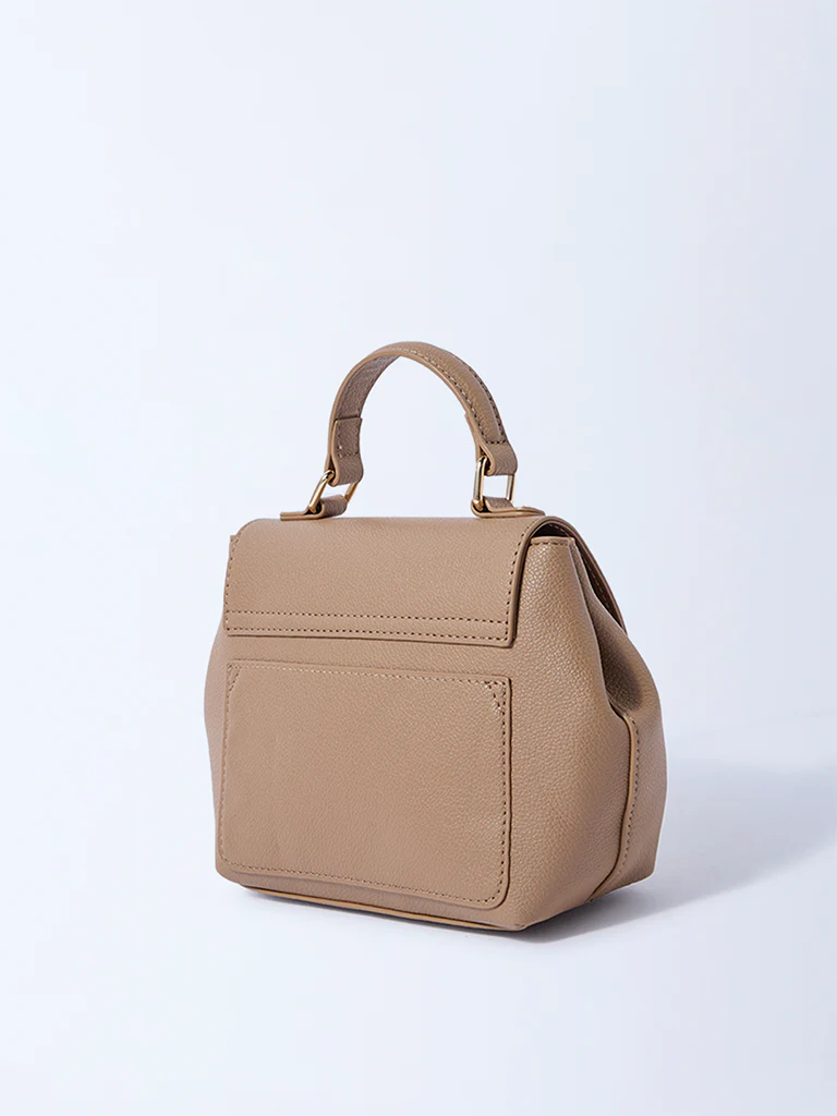 Westside Light Brown Potli Sling Bag - Image 2