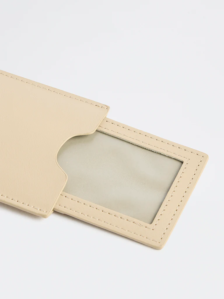 Westside Light Taupe Luggage Tag - Image 3