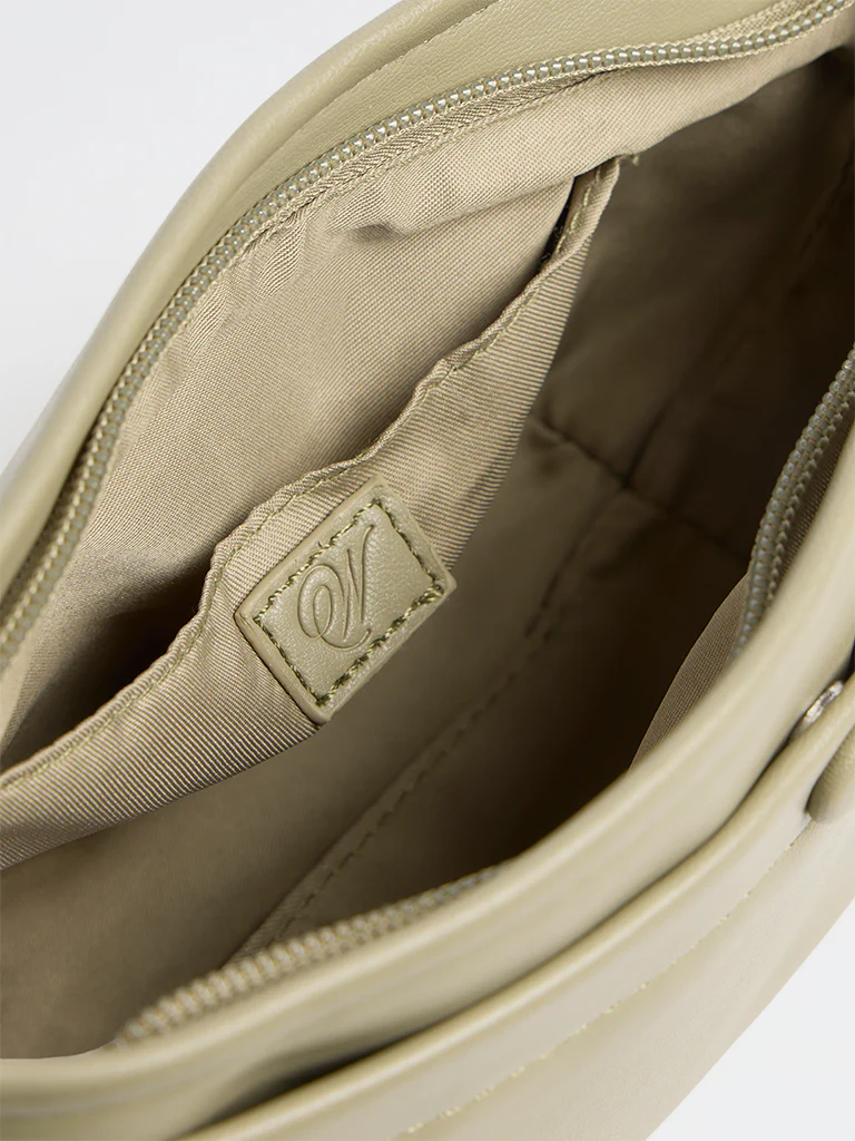 Westside Olive Button-Detail Sling Bag - Image 4