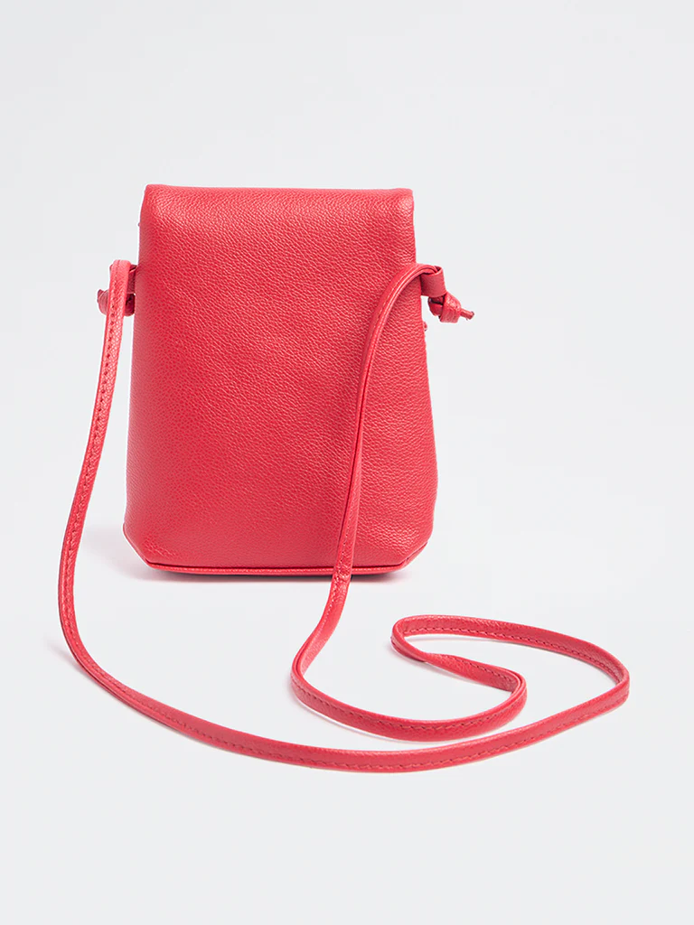 Westside Red Textured Mobile Sling Bag - Image 2