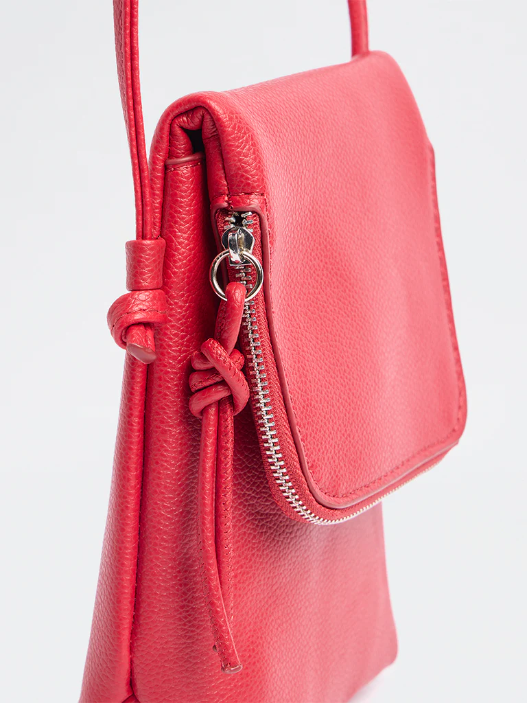 Westside Red Textured Mobile Sling Bag - Image 3
