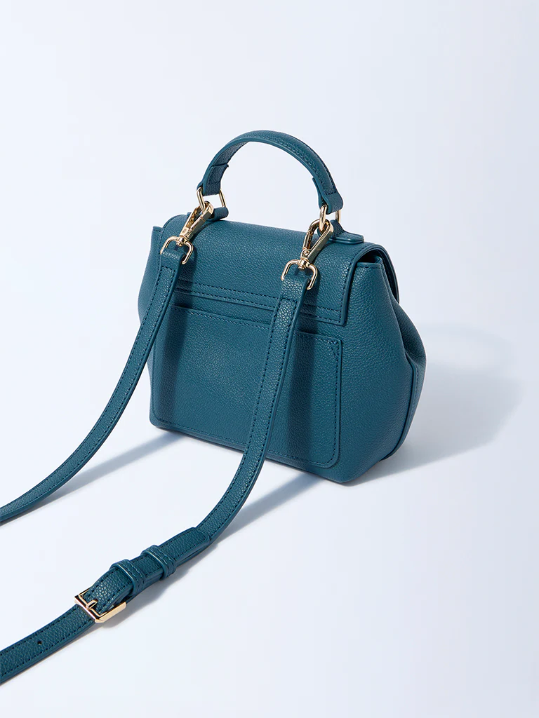 Westside Teal Potli Sling Bag - Image 2