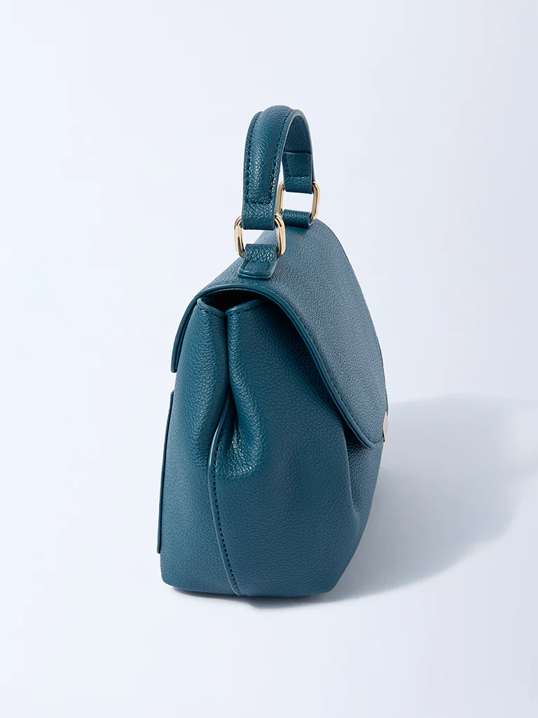 Westside Teal Potli Sling Bag - Image 3