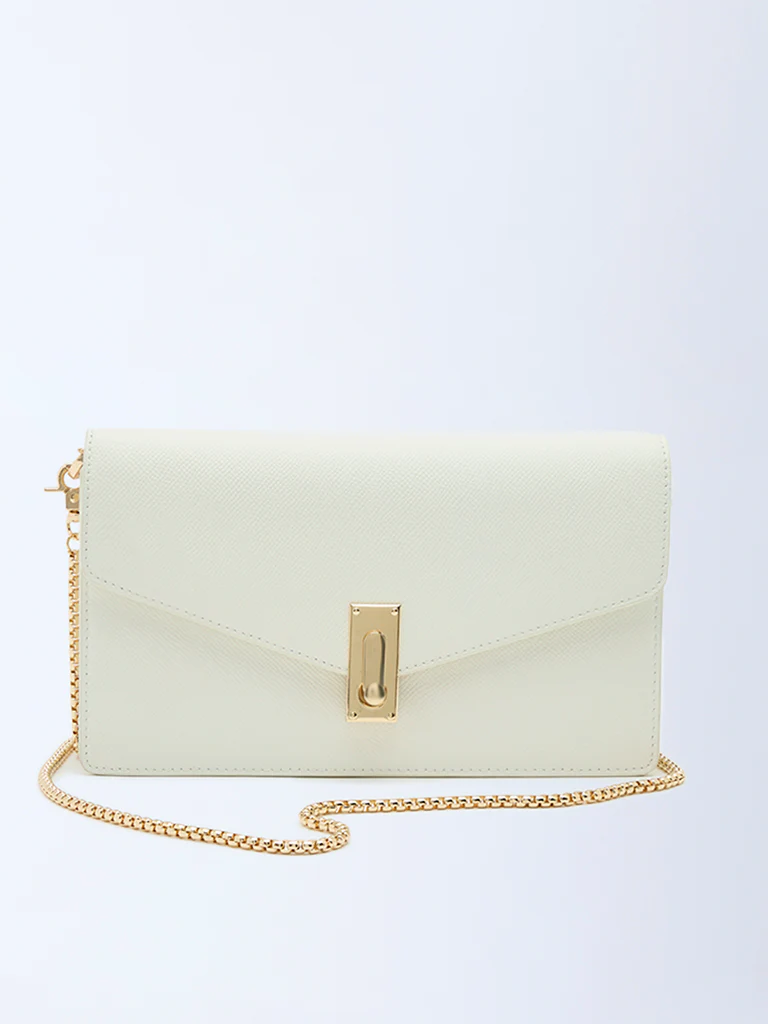 Anna Leather Clutch - Image 2