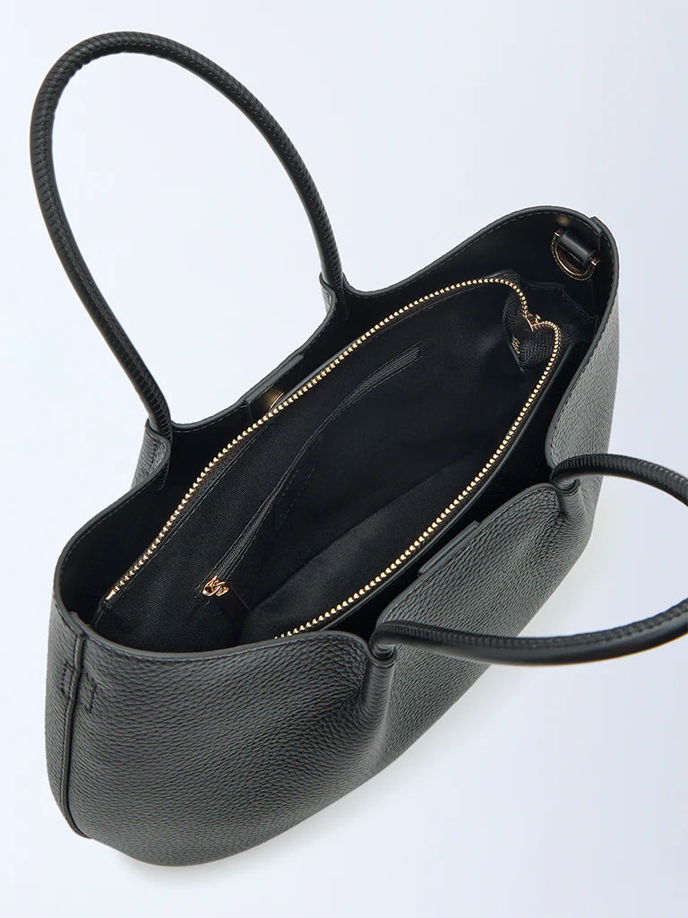 Belle Grain Leather Mini Tote - Image 3