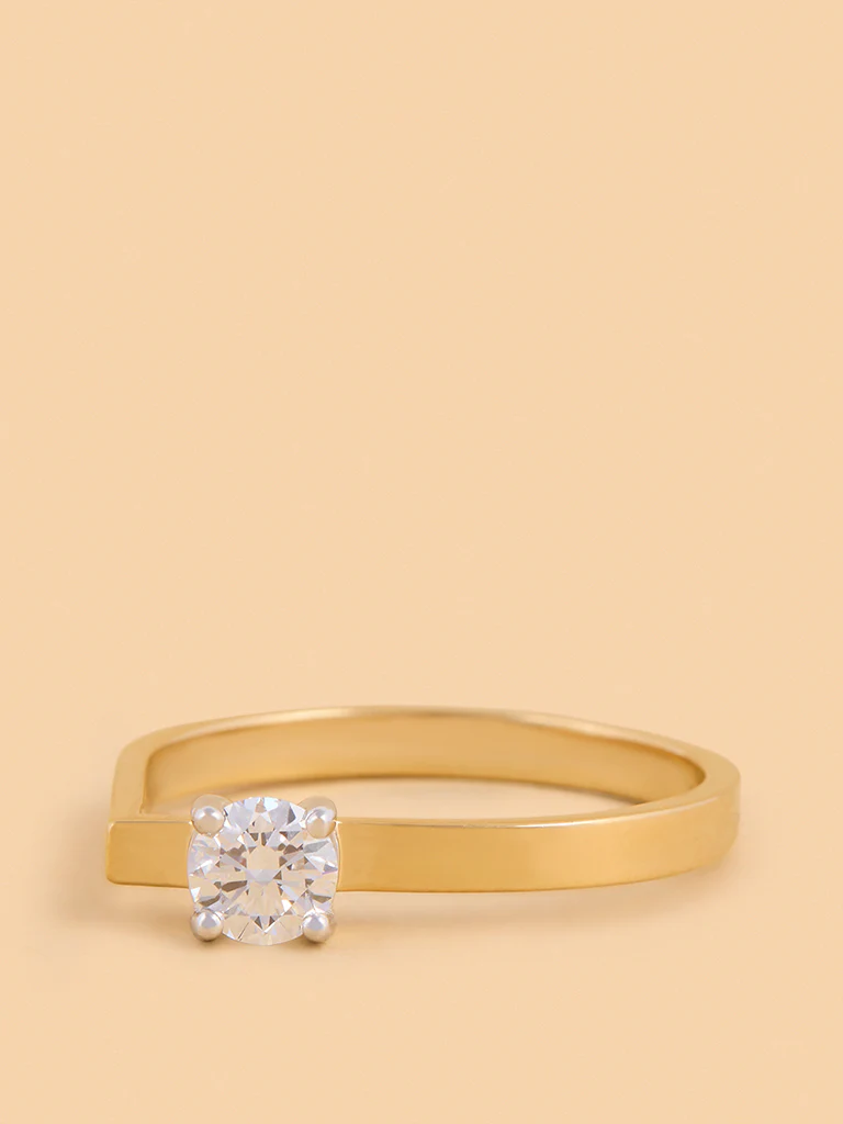 Brilliant Solitaire Lab Diamond Ring - Image 2