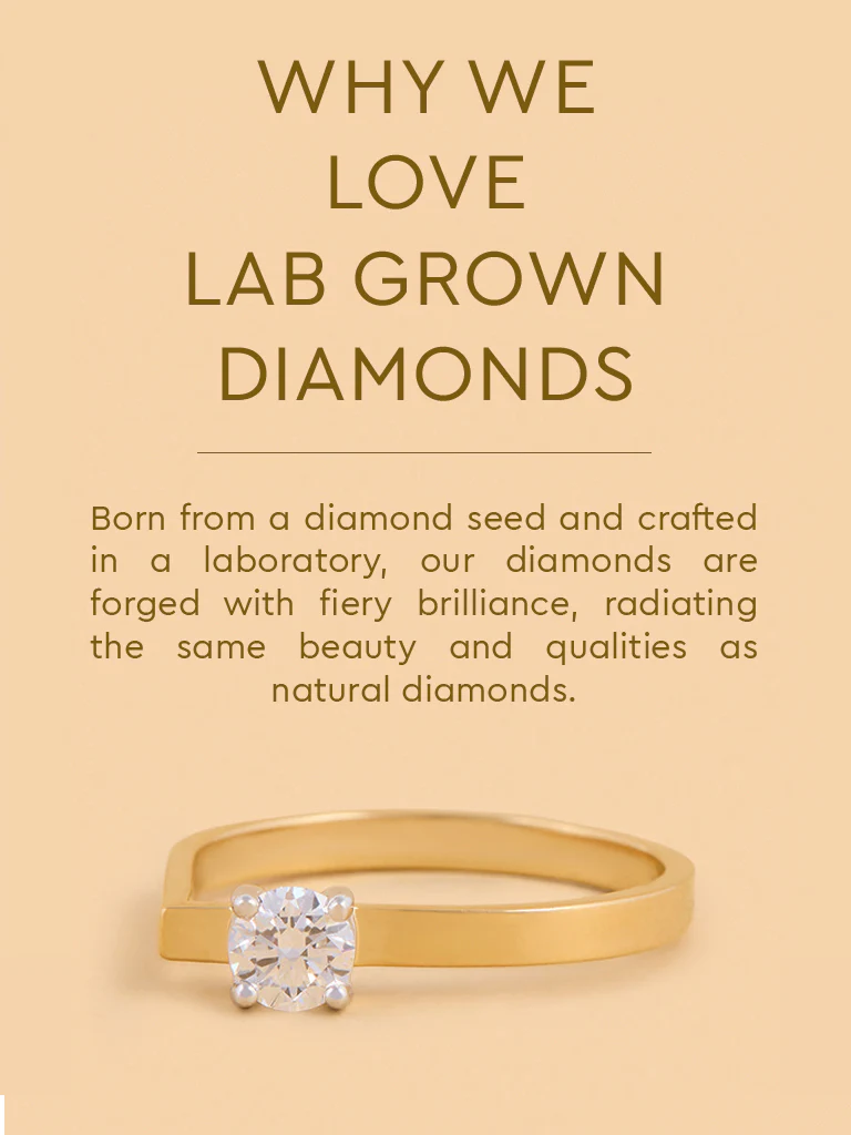 Brilliant Solitaire Lab Diamond Ring - Image 4