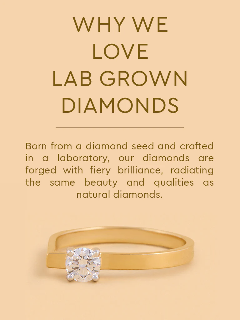 Brilliant Solitaire Lab Diamond Ring - Image 4
