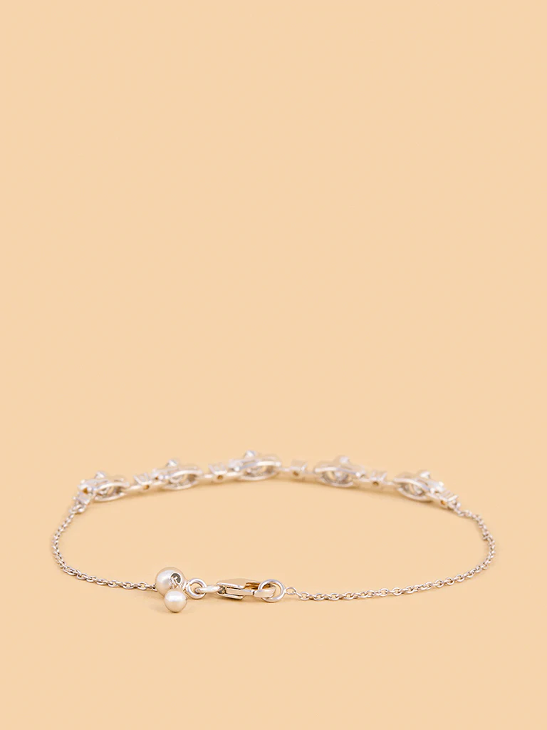 Chic Lab Diamond Chain Bracelet - Image 2