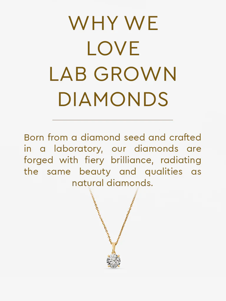Classic Comet Solitaire Lab Diamond Pendant - Image 5
