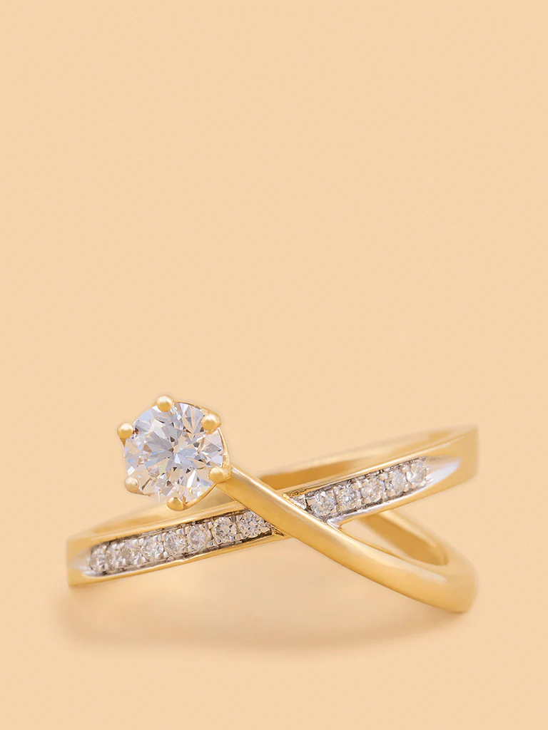 Classic Comet Solitaire Lab Diamond Ring - Image 4