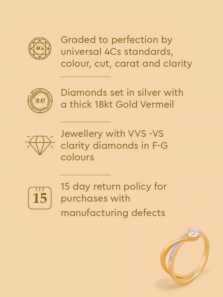 Classic Comet Solitaire Lab Diamond Ring - Image 5