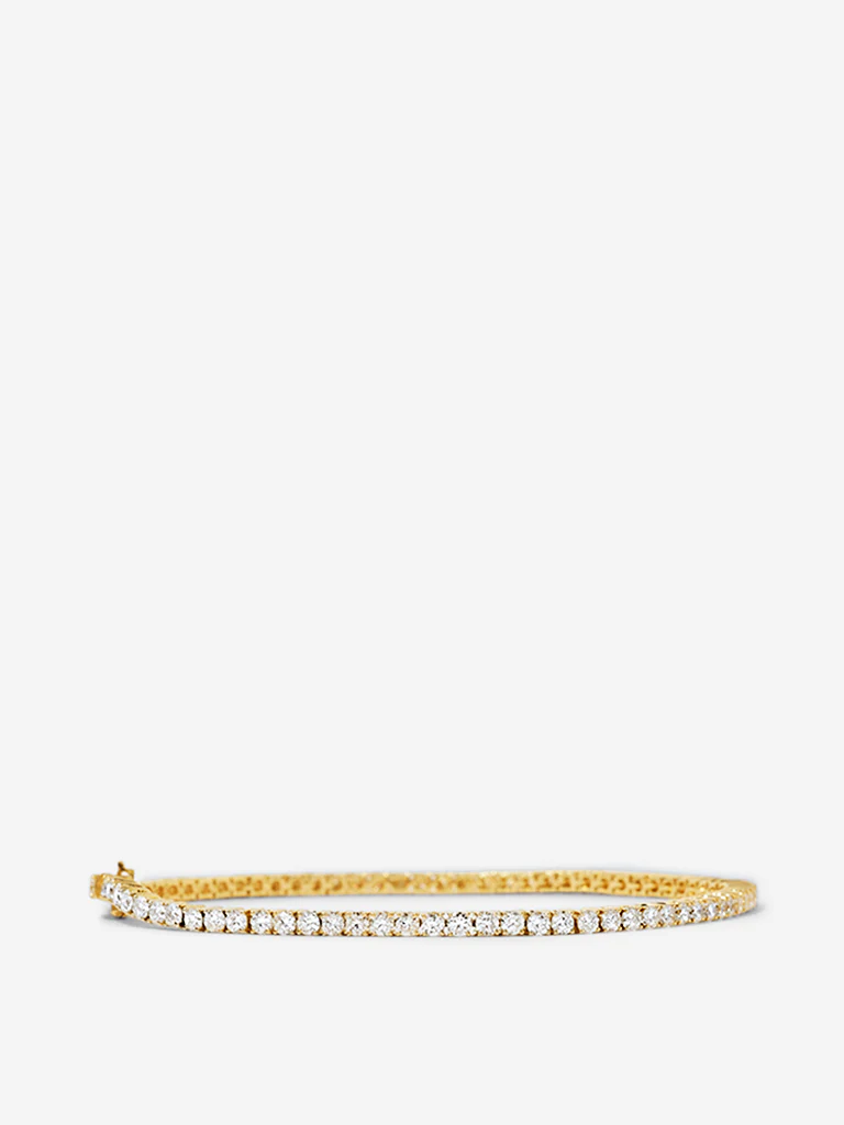 Classic Lab Diamond Tennis Bracelet - Image 2