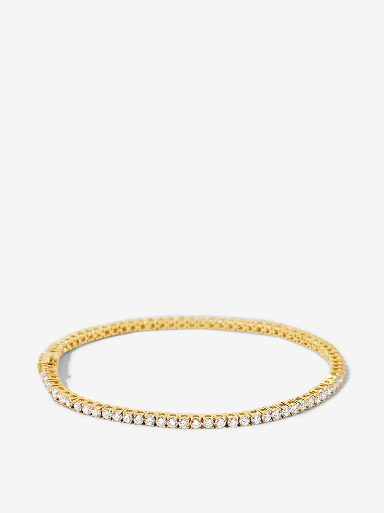 Classic Lab Diamond Tennis Bracelet - Image 3