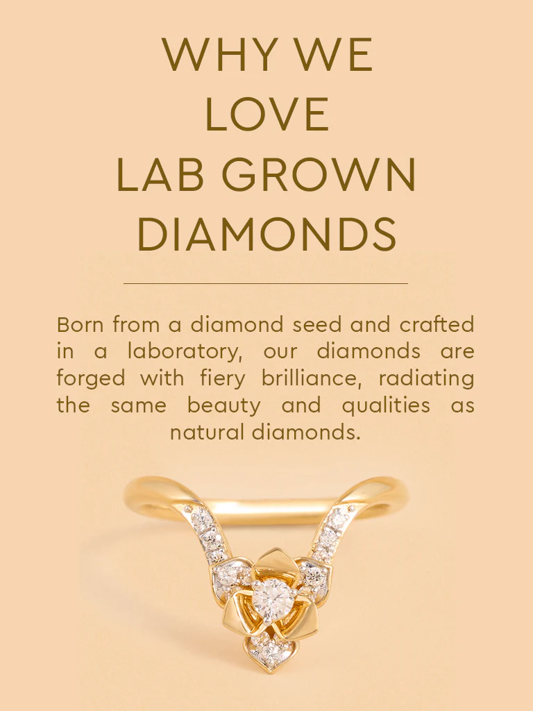 Gold Multilayer Rose V Ring - Image 5