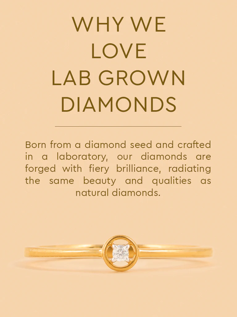 Gold Solitaire Sparkle Ring - Image 4