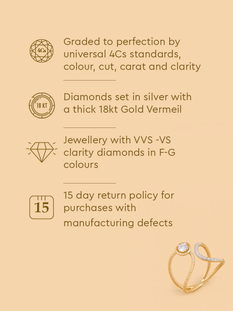 Infinity Lab Diamond Ring - Image 5