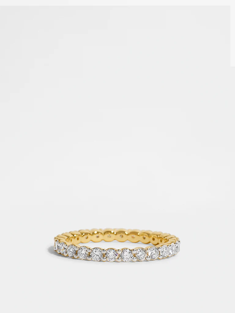 Lab Diamond Eternity Ring - Image 2