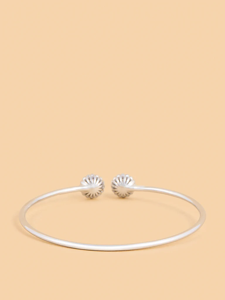 Lumina Solitaire Lab Diamond Bangle Bracelet - Image 2