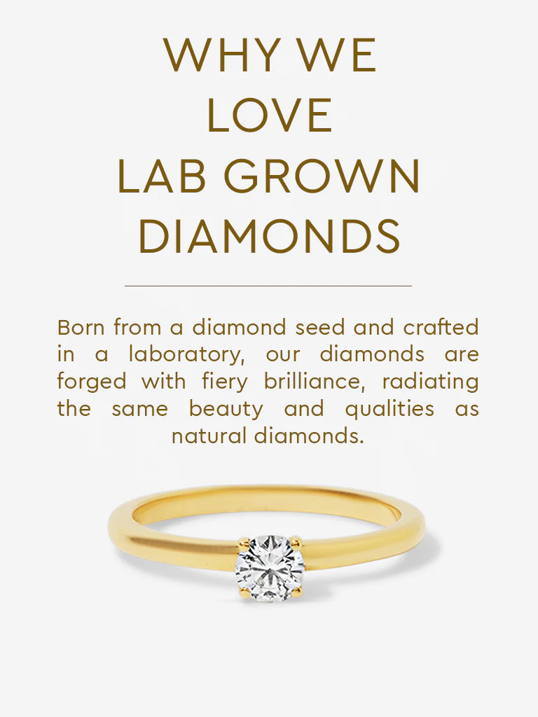 Micro Comet Solitaire Lab Diamond Ring - Image 6