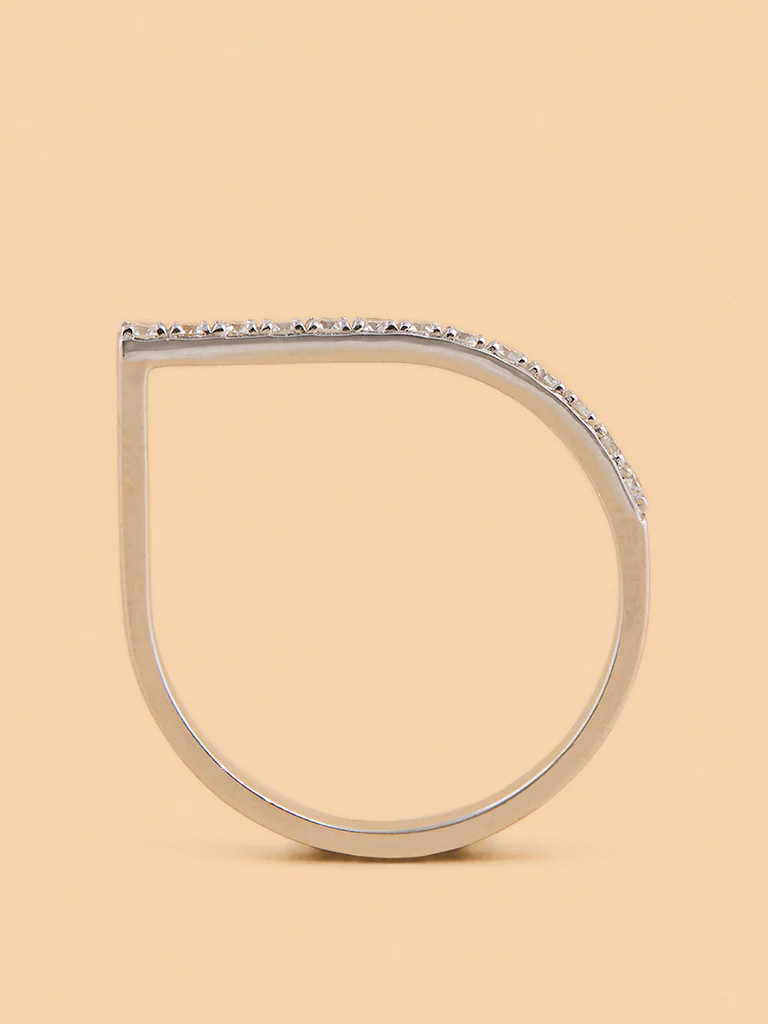 Sleek Lab Diamond Eternity Ring - Image 3