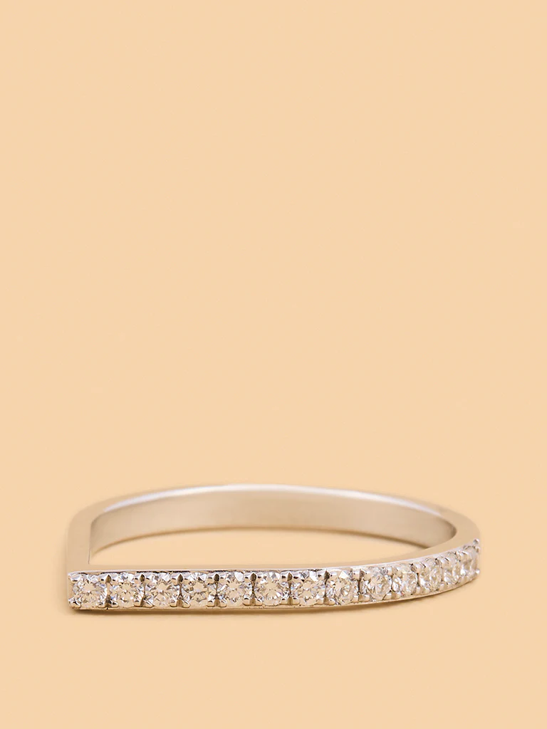 Sleek Lab Diamond Eternity Ring - Image 3