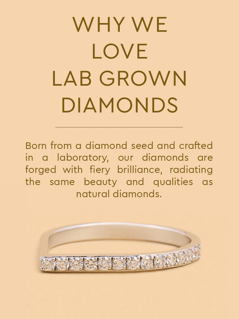 Sleek Lab Diamond Eternity Ring - Image 4