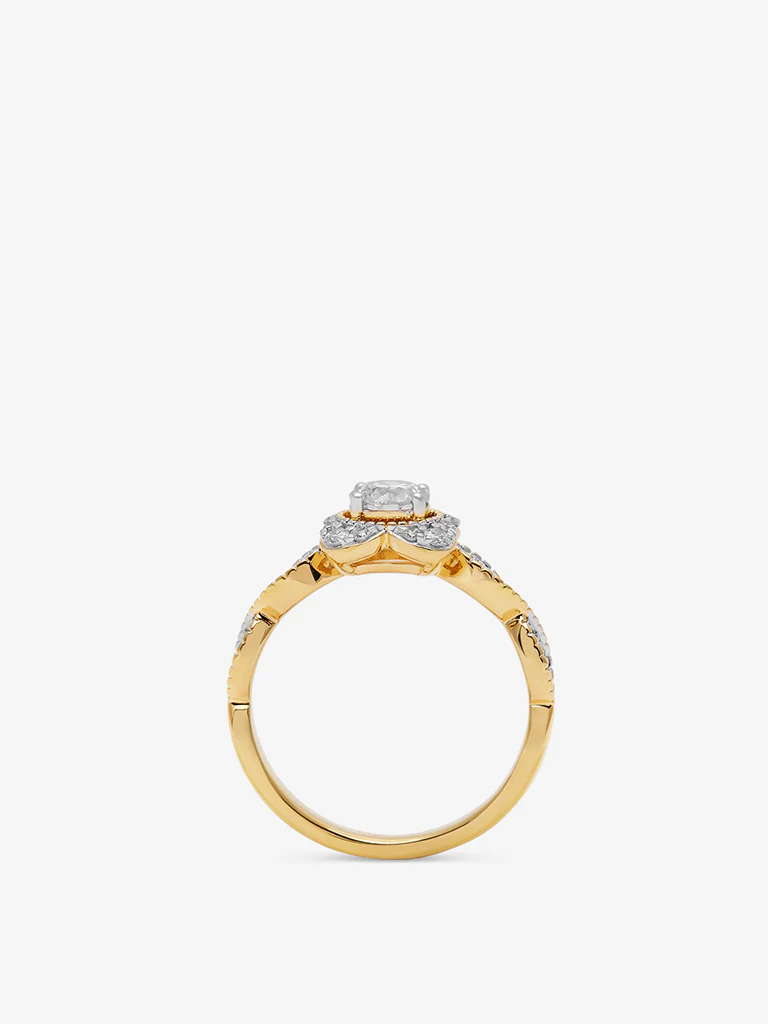 Solitaire Lab Diamond Ring - Image 4