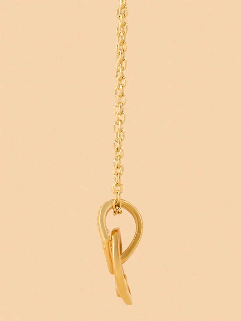 Tangled Lab Diamond Rope Heart Necklace - Image 3