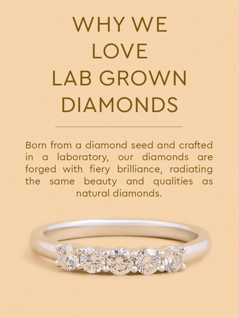 Timeless Lab Diamond Accent Ring - Image 4