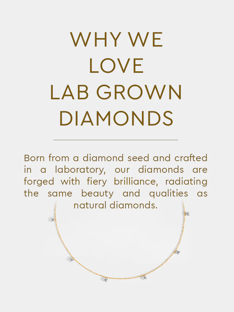 Yellow Lab Diamond Dangle Necklace - Image 5