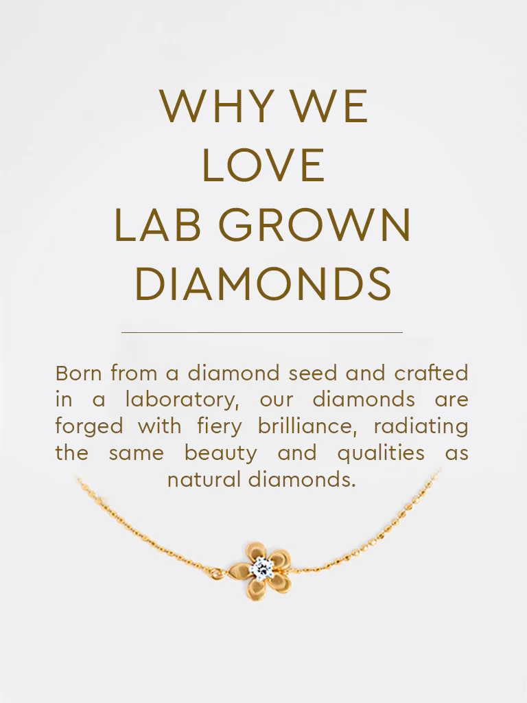 Yellow Lab Diamond Flower Bracelet - Image 5