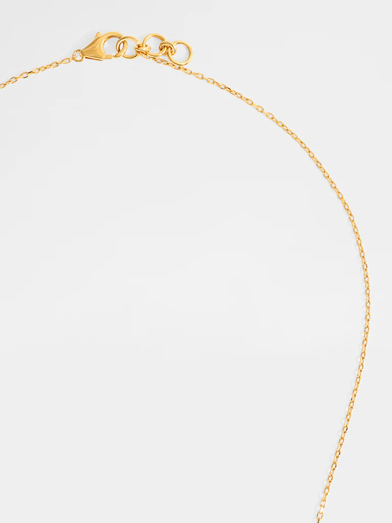 Yellow Lab Diamond Flower Necklace - Image 4