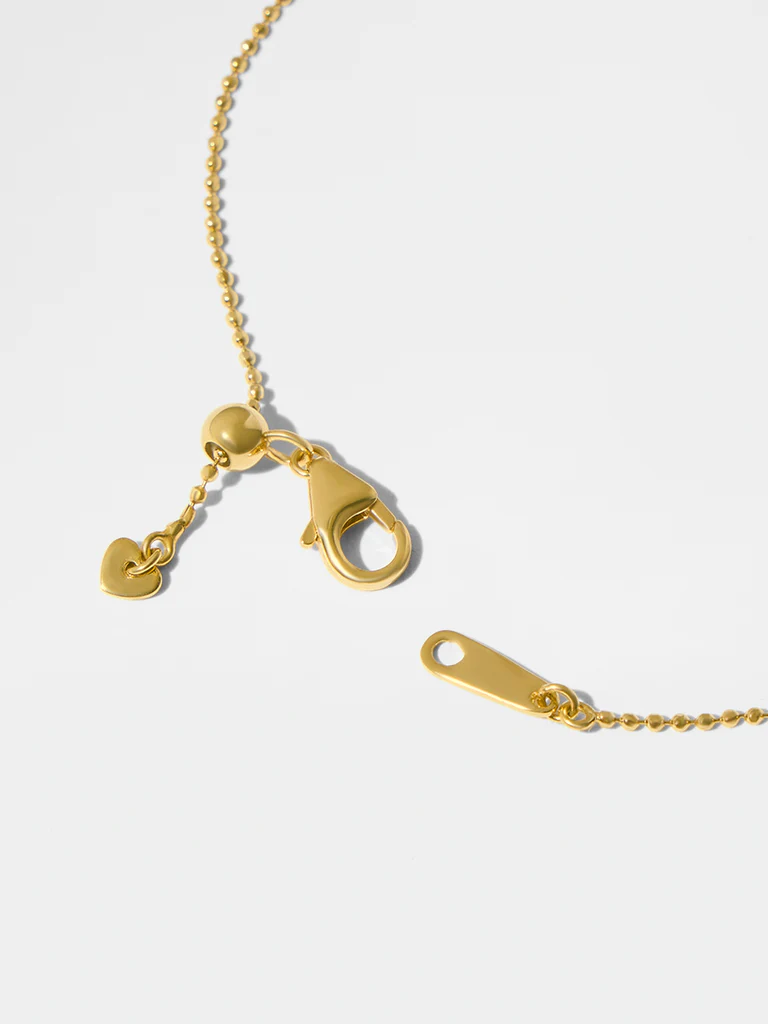 Yellow Lab Diamond Heart Bracelet - Image 3