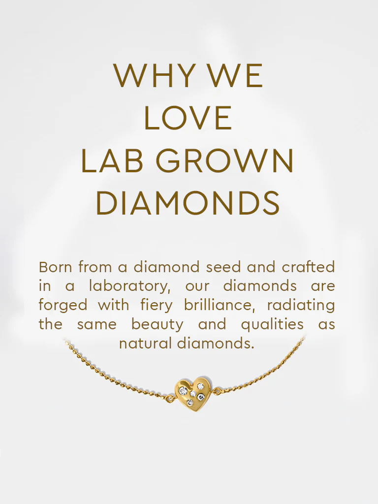 Yellow Lab Diamond Heart Bracelet - Image 4