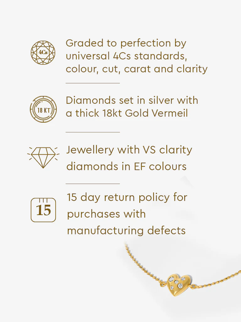 Yellow Lab Diamond Heart Bracelet - Image 5