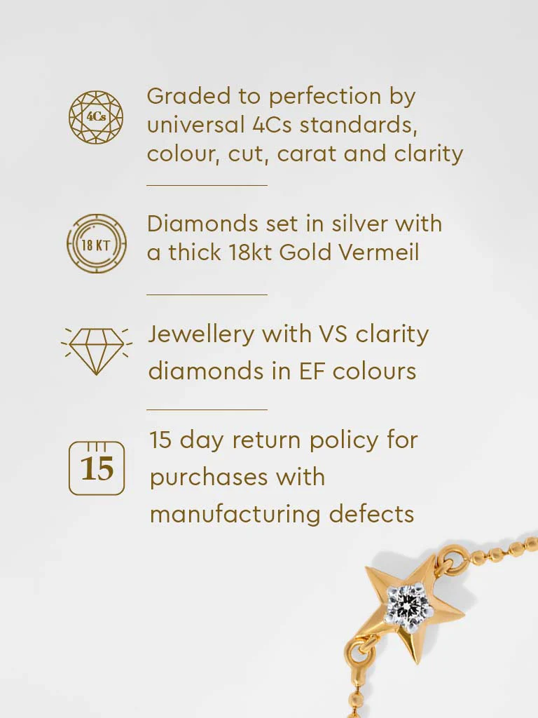Yellow Lab Diamond Star Bracelet - Image 6