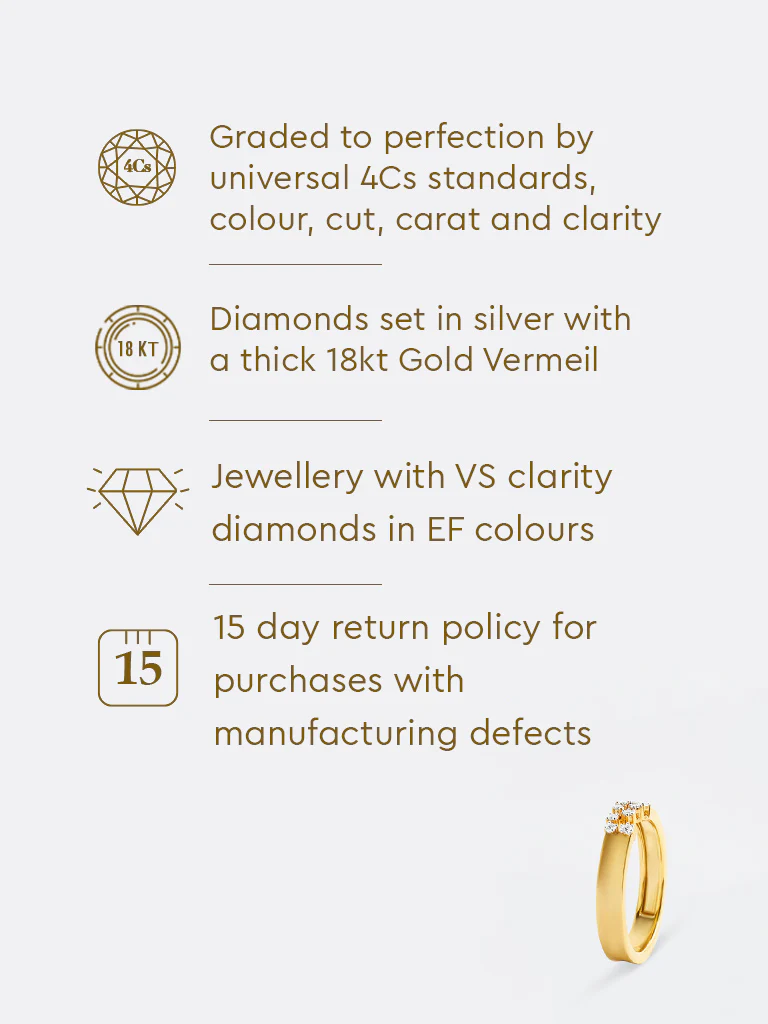 Yellow Lab Diamond Stardust Ring - Image 6