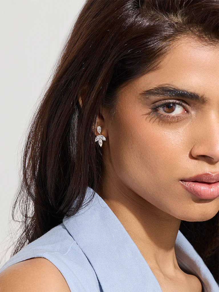 Lab Diamond Drop Earrings