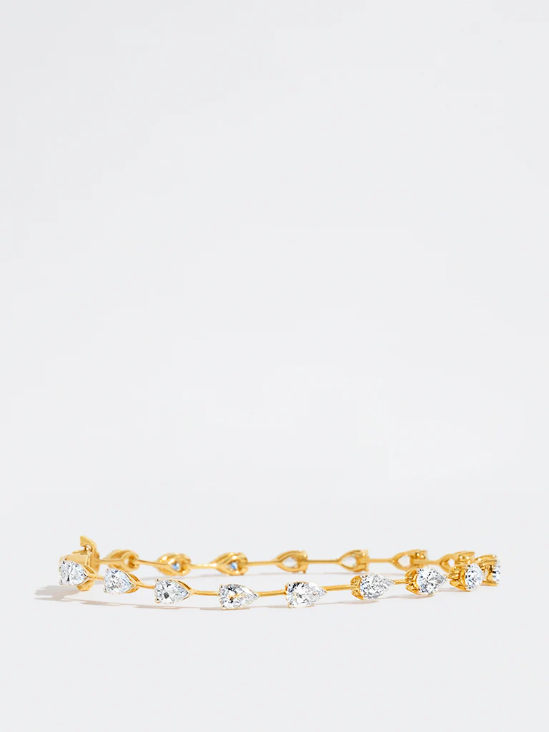 Lab Diamond Tennis Bracelet - Image 3