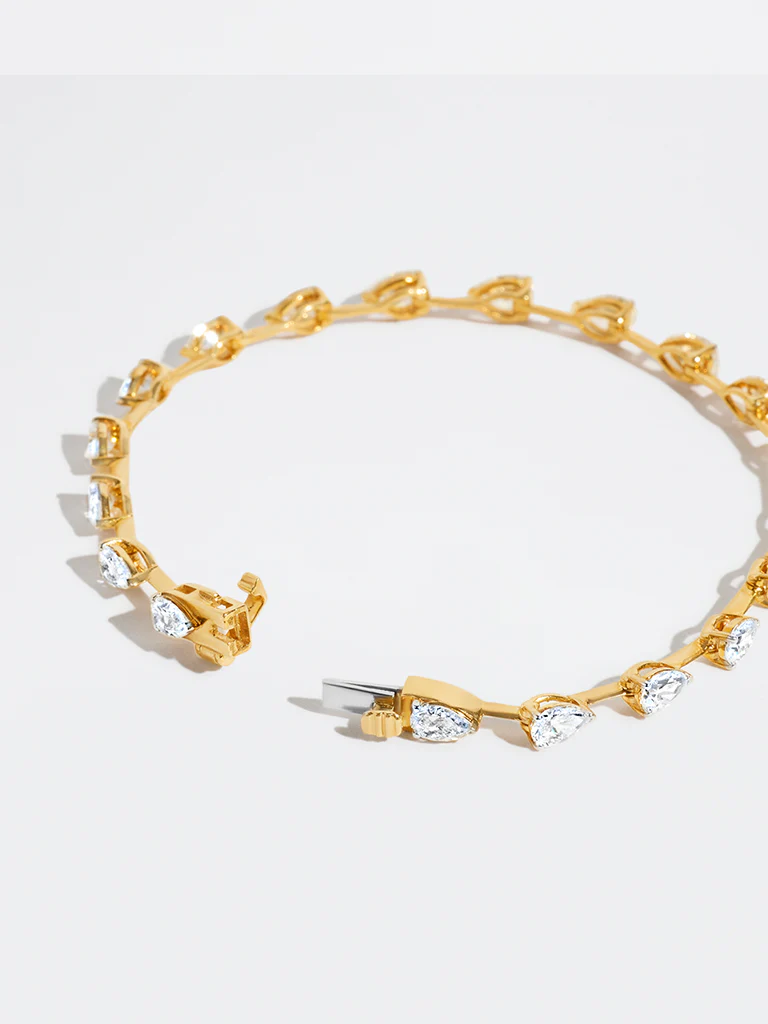 Lab Diamond Tennis Bracelet - Image 4