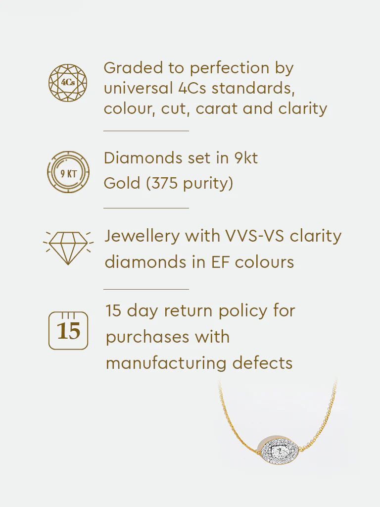 Oval Pave Solitaire Lab Diamond Bracelet - Image 6