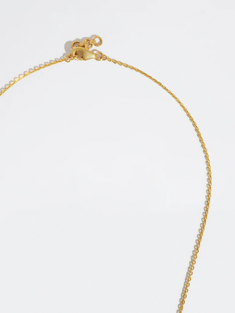Swan Lab Diamond Pendant Necklace - Image 4