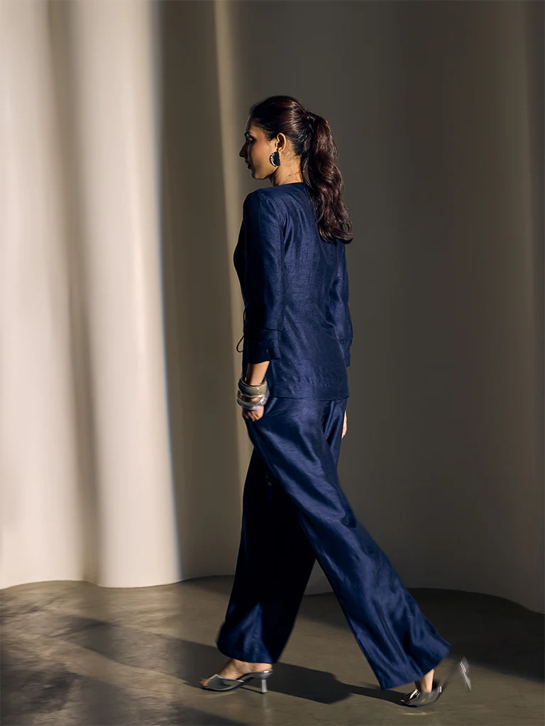 Co-ord Set - Navy - Image 4