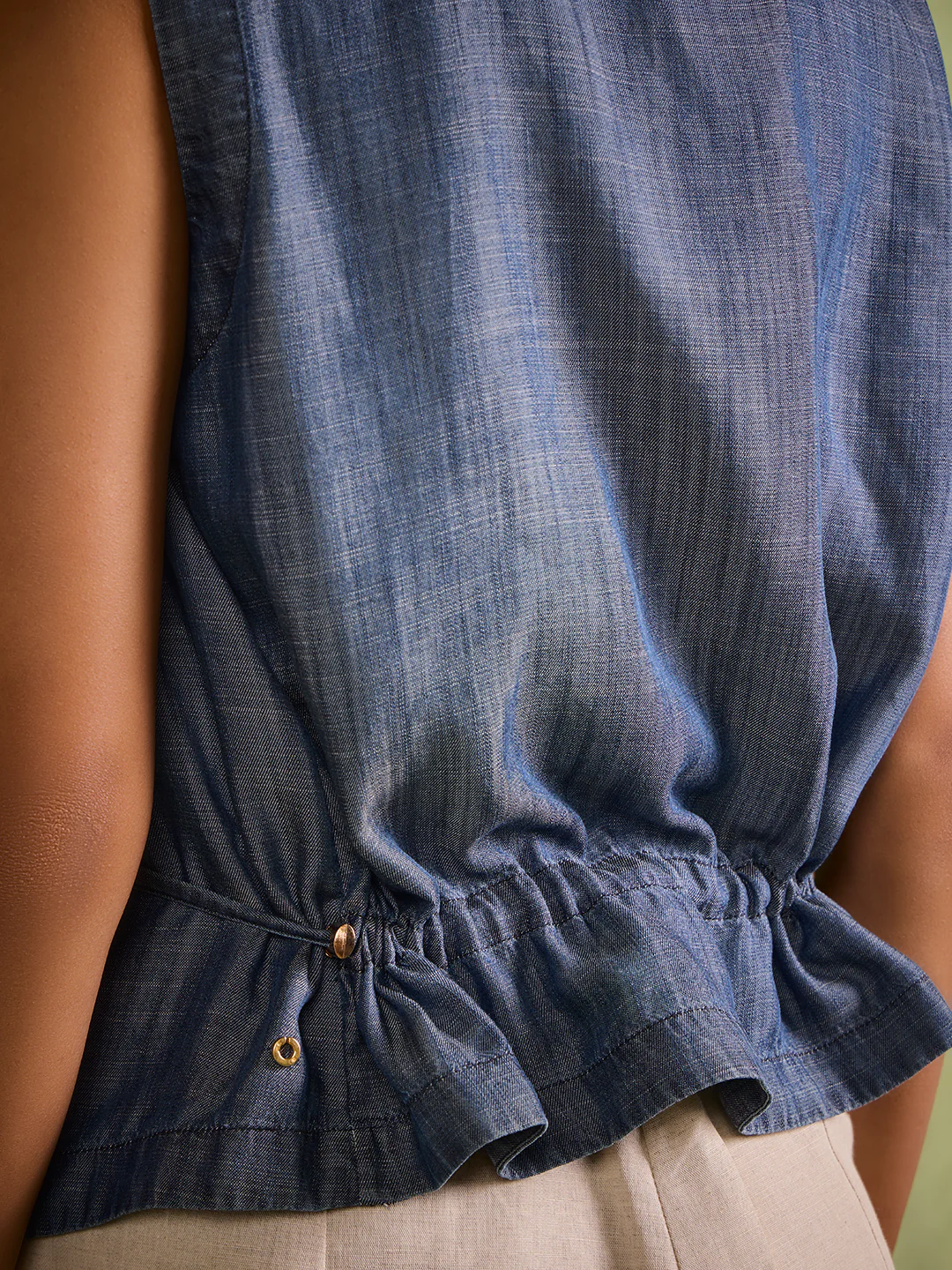 Denim Jacket  – Blue - Image 3