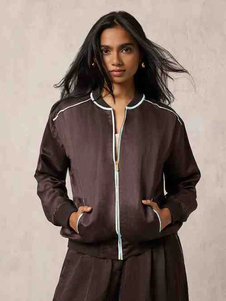 Solid Brown Jacket